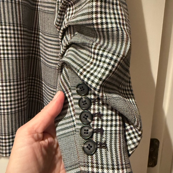 1. State Black and White Plaid Blazer from Nordstrom - Picture 6 of 7